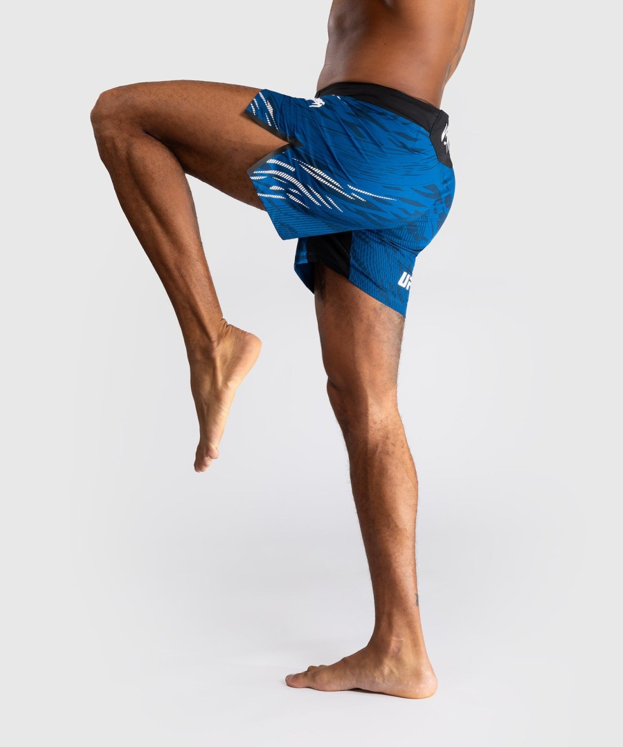 ufc fusion av venum authentic fight night menns kampshorts - kort passform - blå