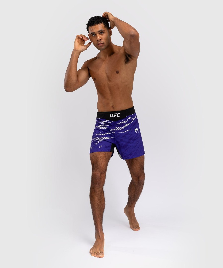 ufc fusion av venum authentic fight night menns kampshorts - kort passform - lilla