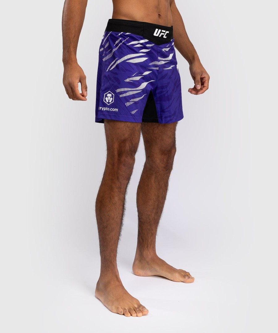 ufc fusion av venum authentic fight night menns kampshorts - kort passform - lilla