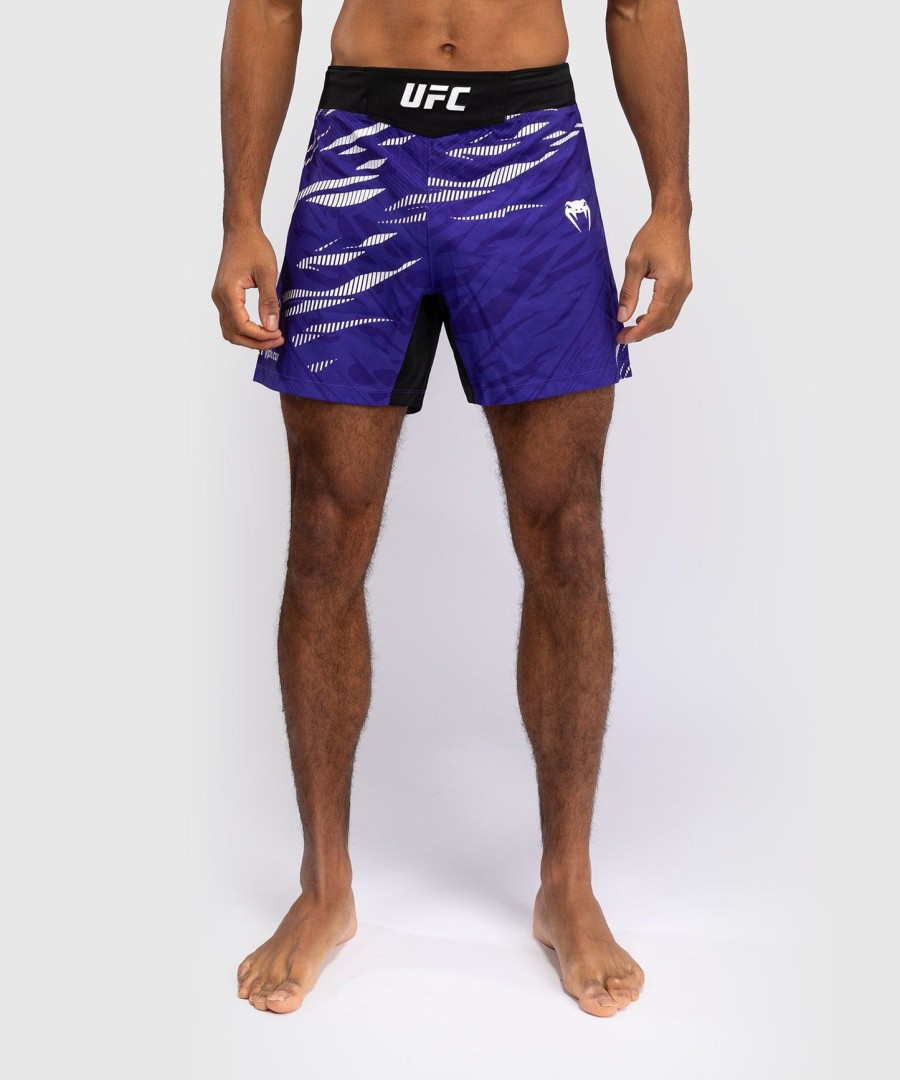 ufc fusion av venum authentic fight night menns kampshorts - kort passform - lilla