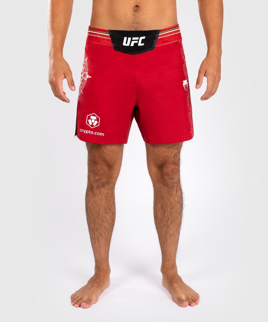 noche ufc by venum authentic fight night men fight shorts - kort passform - rød