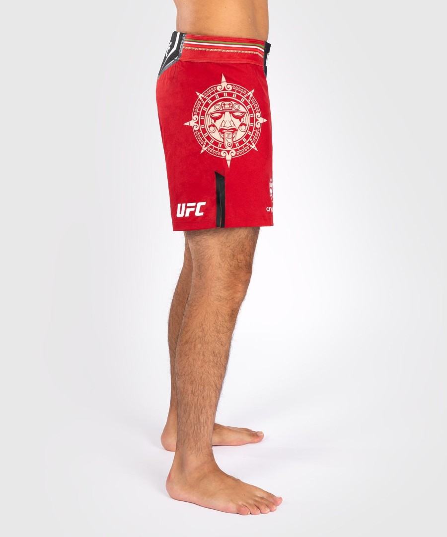 noche ufc by venum authentic fight night men fight shorts - kort passform - rød
