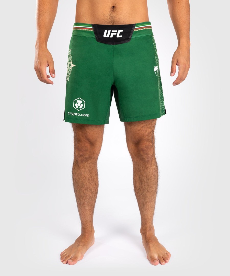 noche ufc by venum authentic fight night men fight shorts - kort passform - grønn