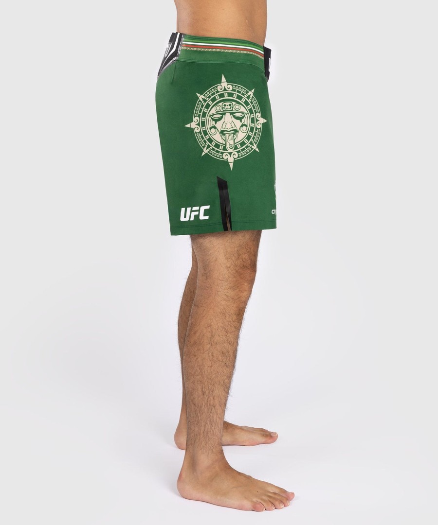 noche ufc by venum authentic fight night men fight shorts - kort passform - grønn