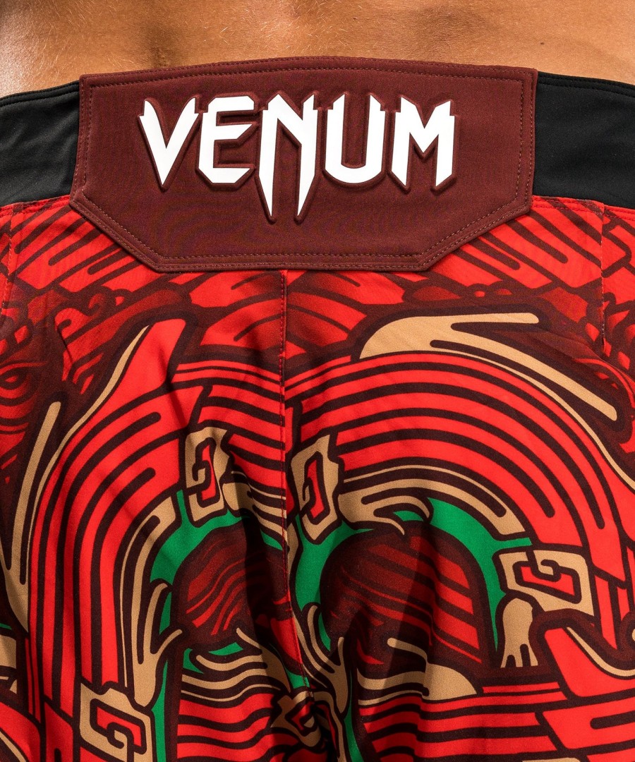 menn ufc unrivaled by venum rød brandon moreno short fit fight short