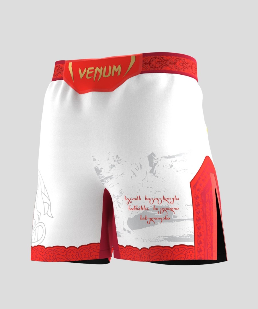 menn ufc unrivaled by venum hvit merab dvalishvili short fit fight short