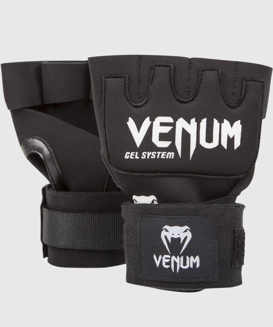 venum kontact gel-hanskeinnpakninger én størrelse passer de fleste – svart