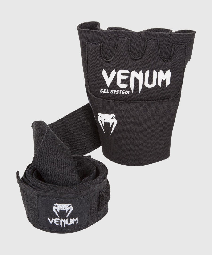 venum kontact gel-hanskeinnpakninger én størrelse passer de fleste – svart
