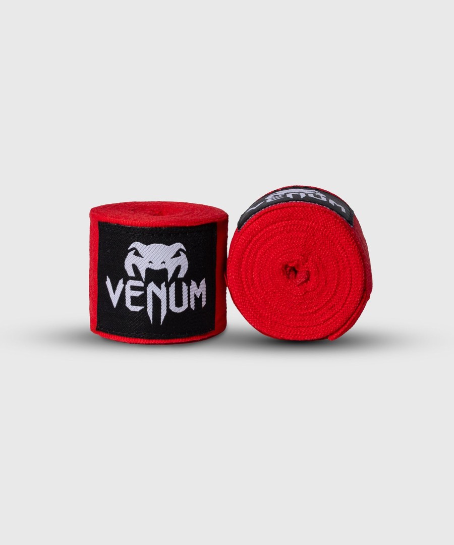venum kontact boksehåndbind – rød – 4 m 157 tommer