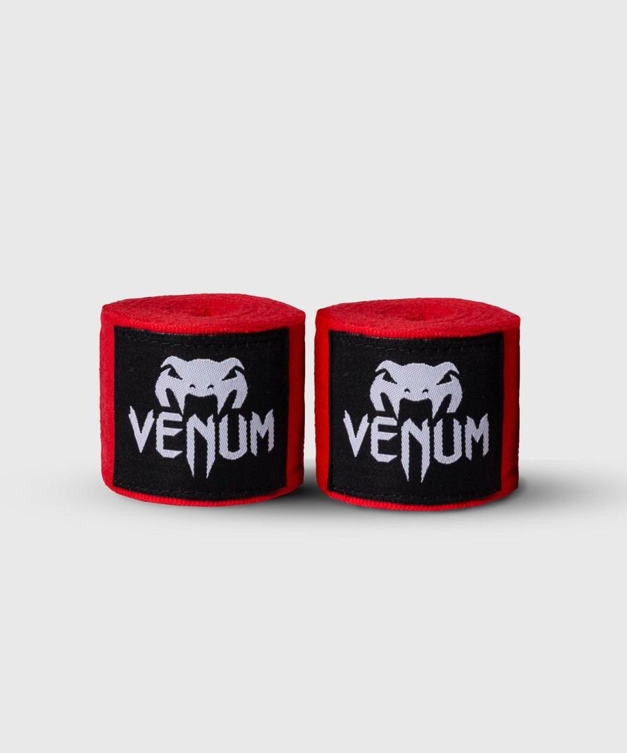 venum kontact boksehåndbind – rød – 4 m 157 tommer