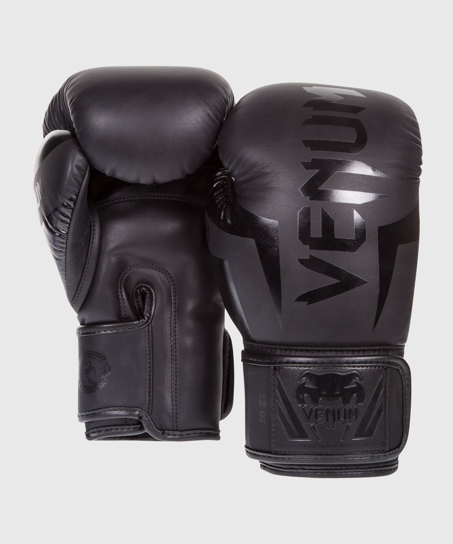 venum elite boksehansker – svart