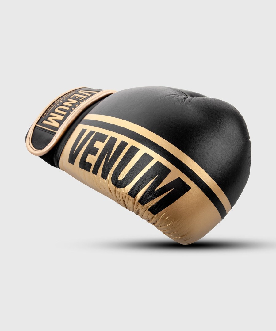 venum shield pro boksehansker borrelås - svartgull