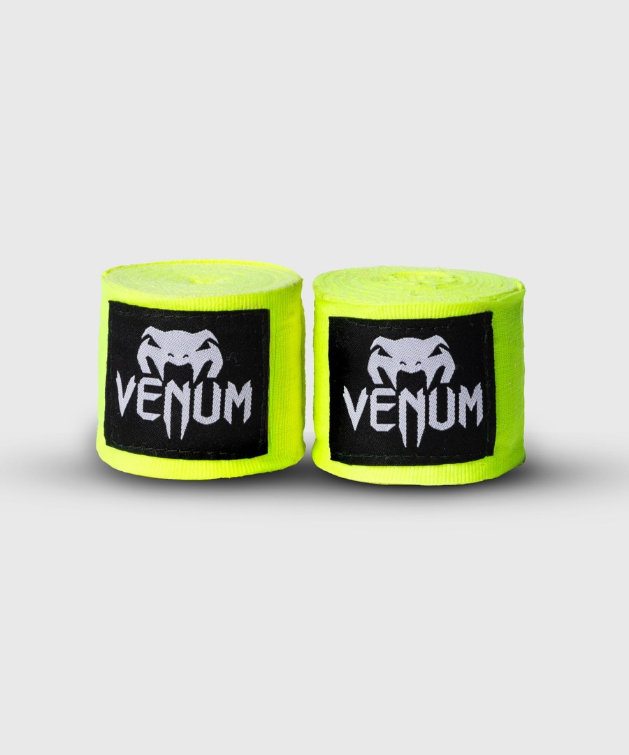 venum kontact boksehåndbind - neongul - 25 m 98 tommer