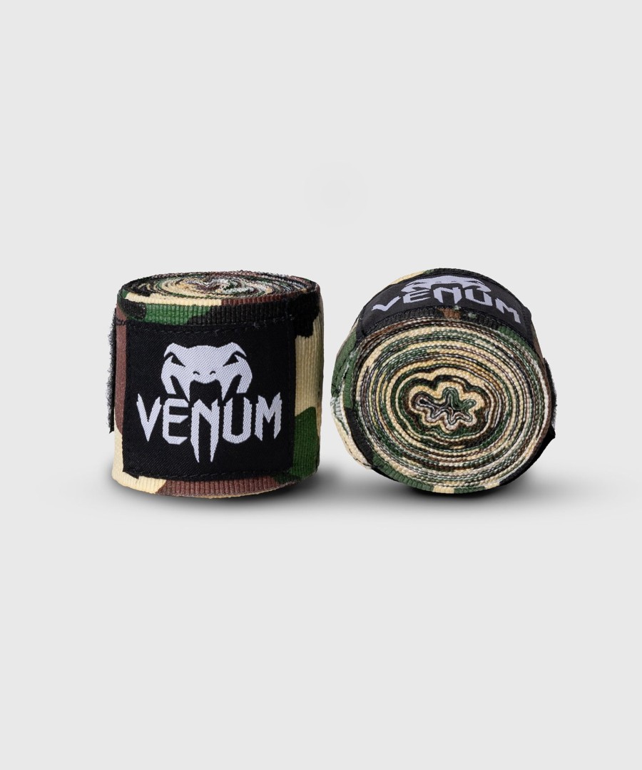 venum kontact boksehåndbind - forest camo - 25 m 98 tommer