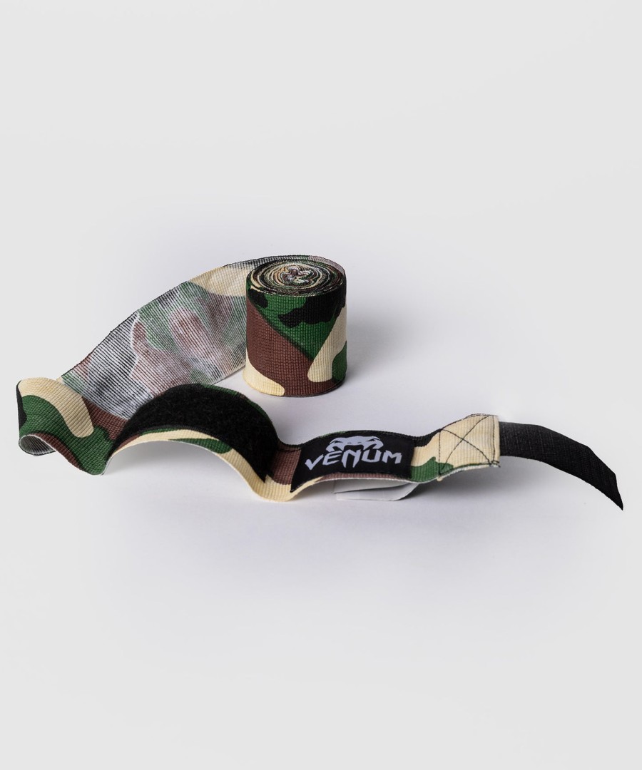 venum kontact boksehåndbind - forest camo - 25 m 98 tommer
