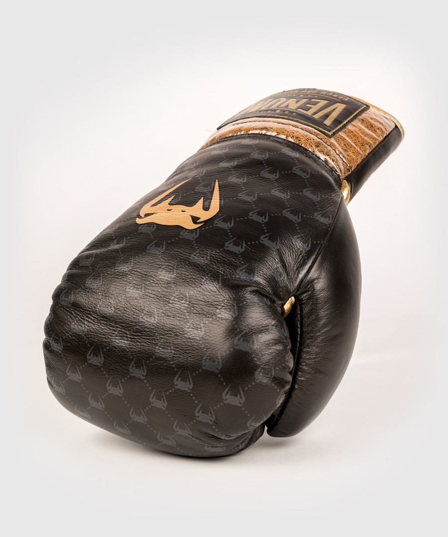 venum coco monogram pro lace up boksehansker – intens svart