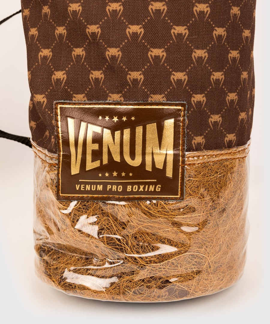 venum coco monogram pro lace up boksehansker – grizzly brown