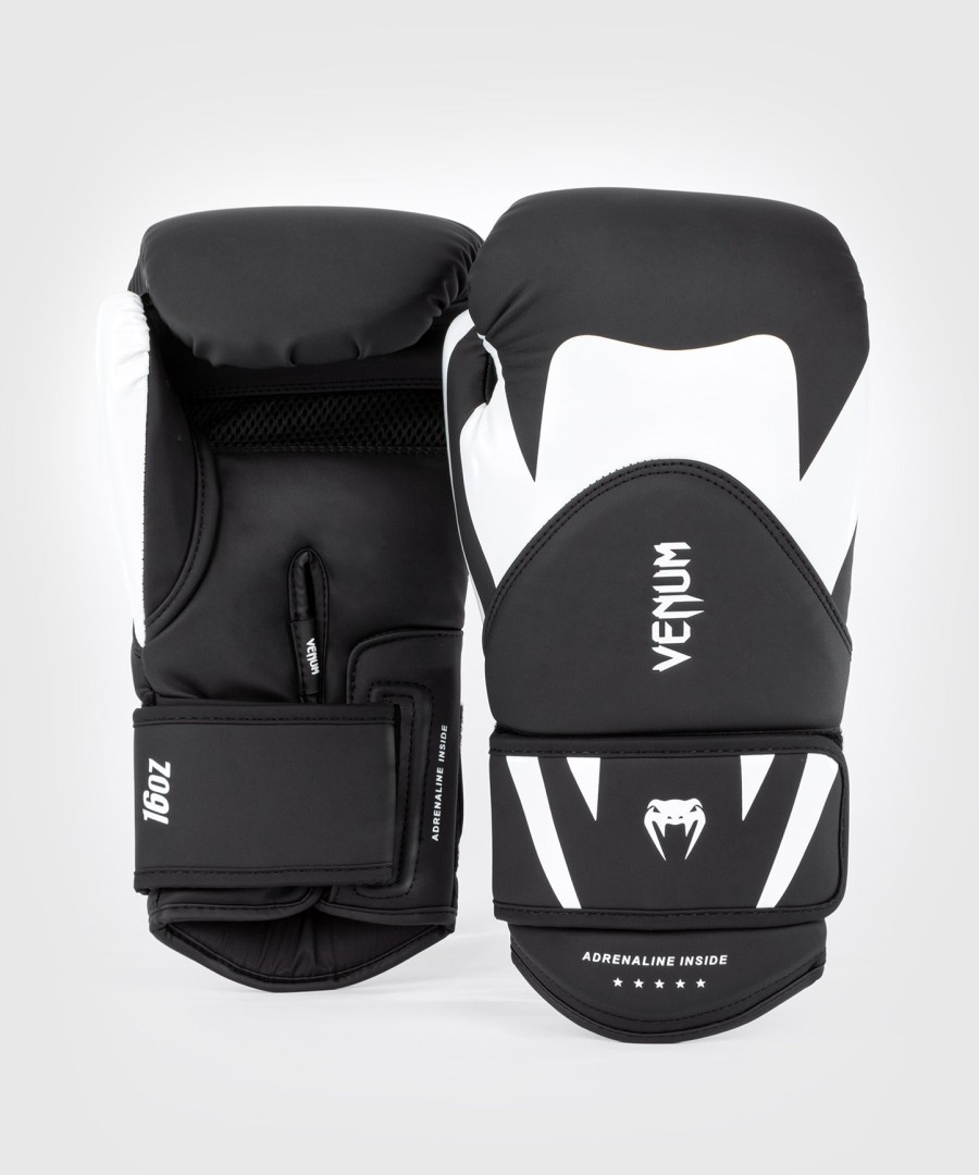 venum challenger 4.0 boksehansker - svarthvit
