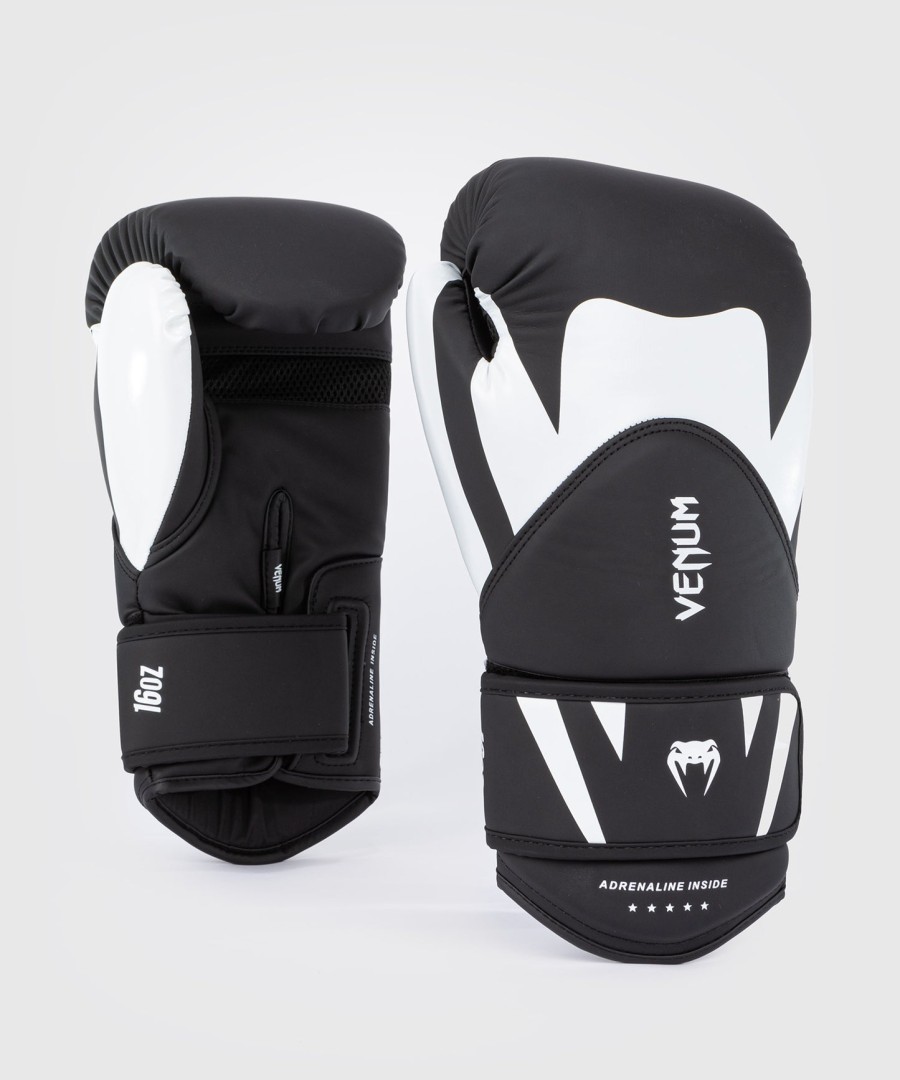 venum challenger 4.0 boksehansker - svarthvit