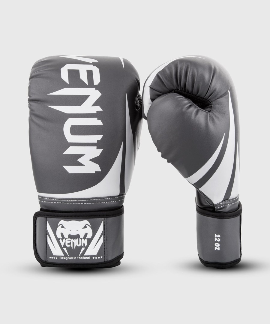 venum challenger 2.0 boksehansker - gråhvit-svart
