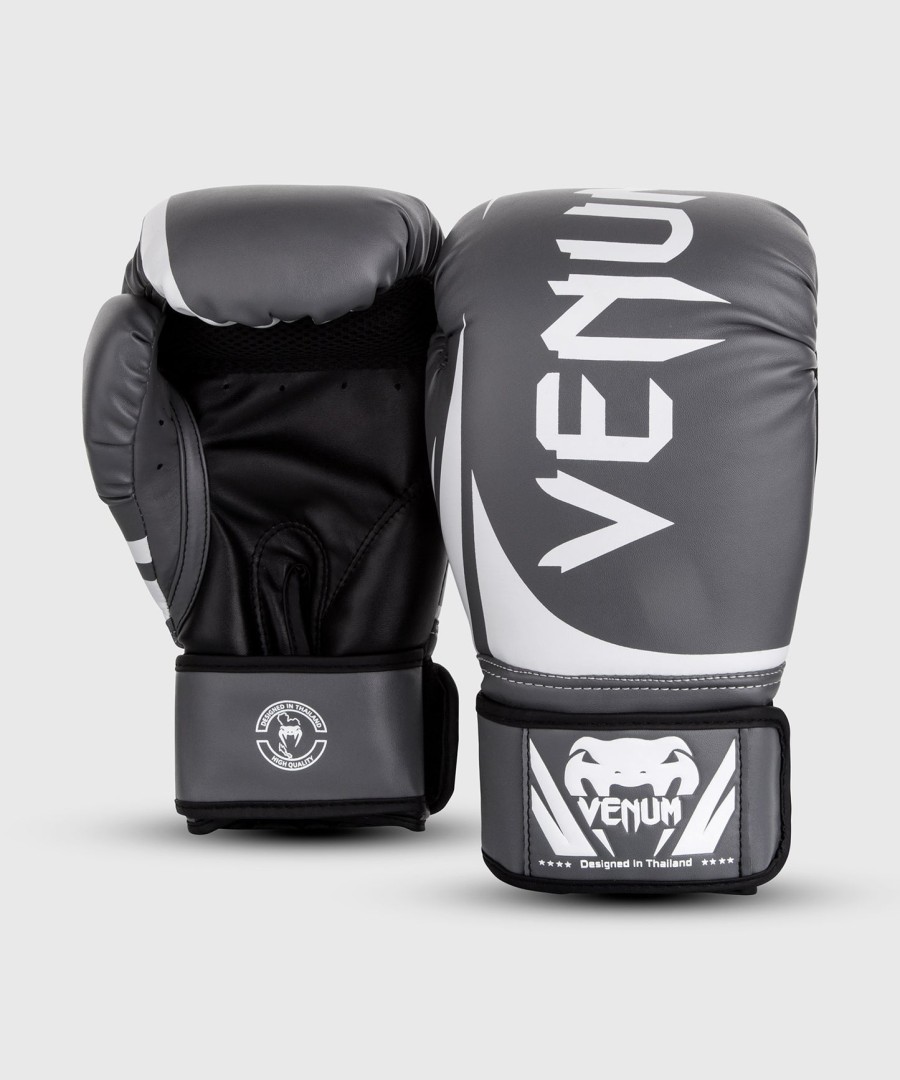 venum challenger 2.0 boksehansker - gråhvit-svart