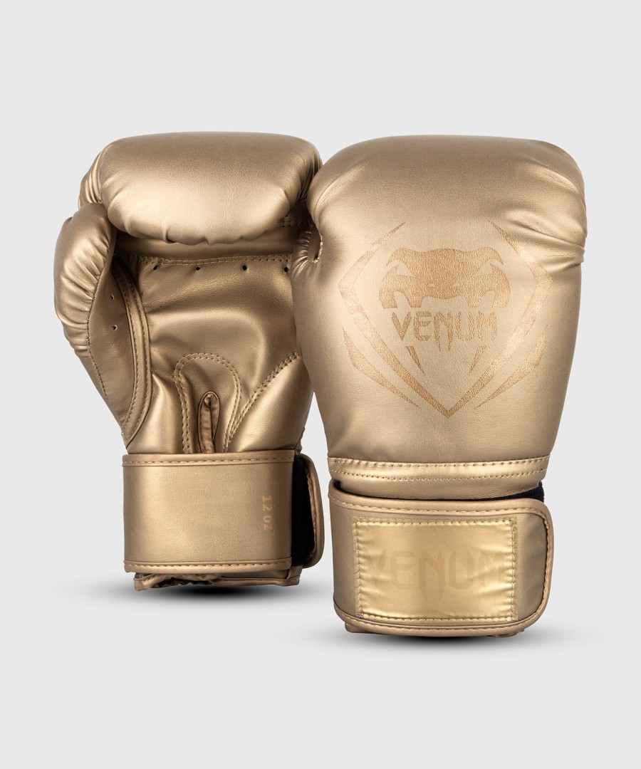 venum contender boksehansker - gullgull