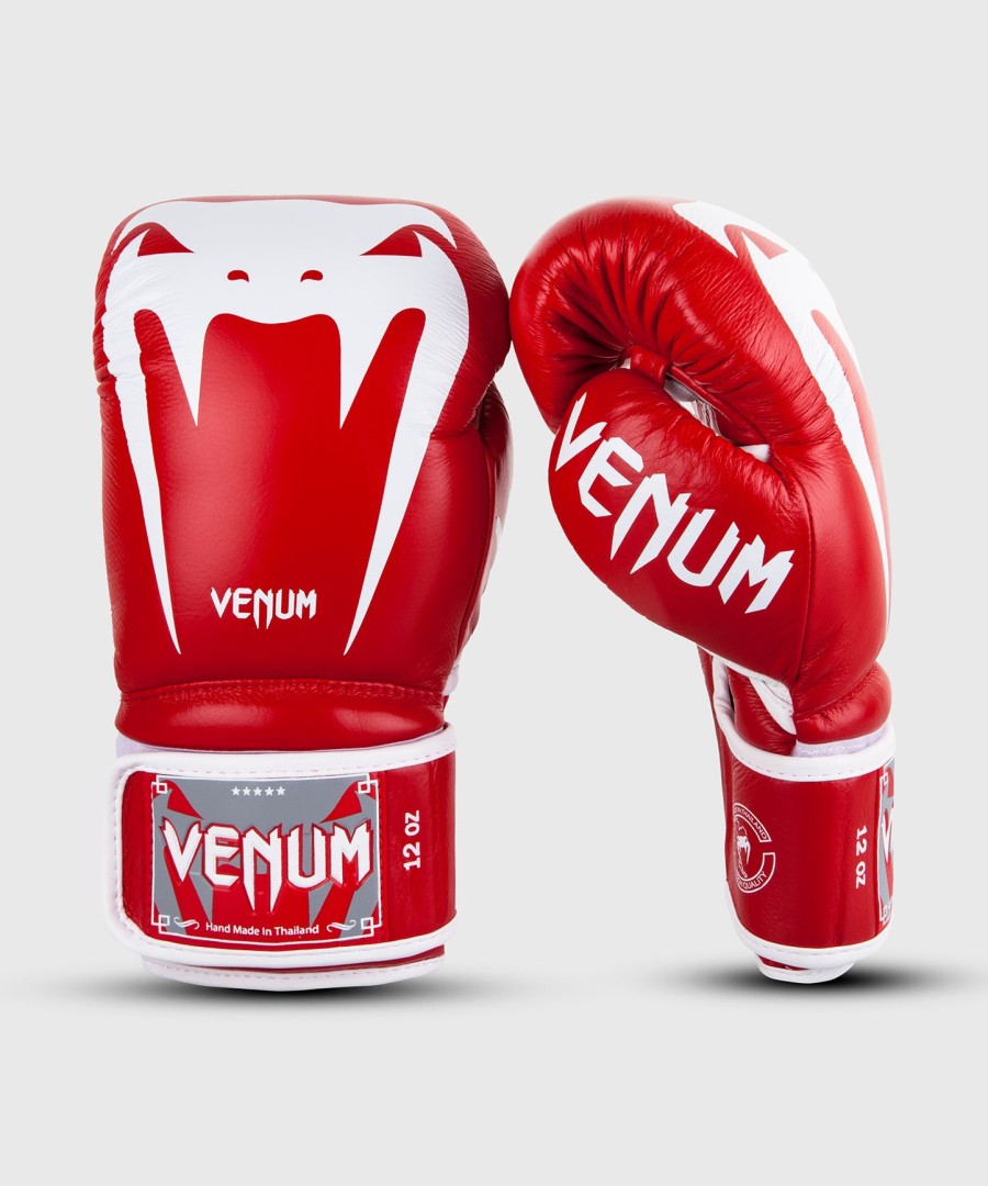 venum giant 3.0 boksehansker - nappaskinn - rød