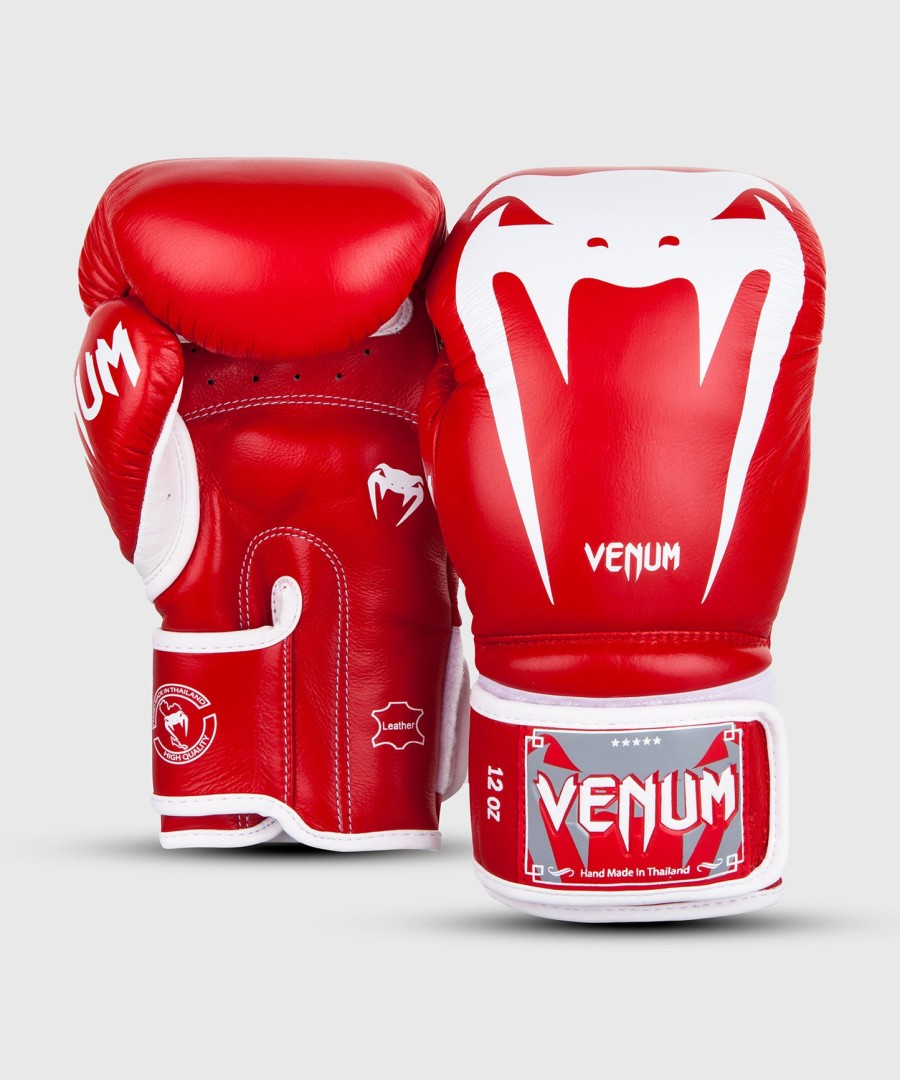 venum giant 3.0 boksehansker - nappaskinn - rød