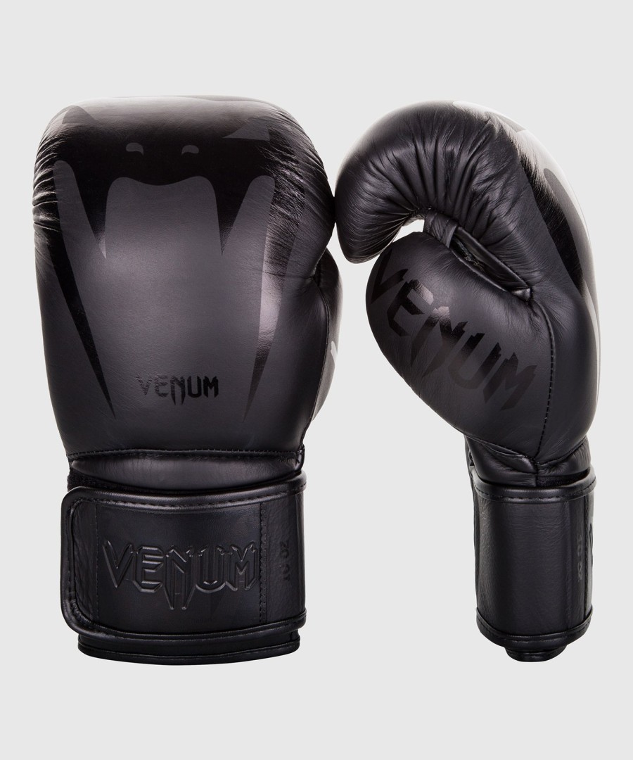 venum giant 3.0 boksehansker - nappaskinn - svartsvart