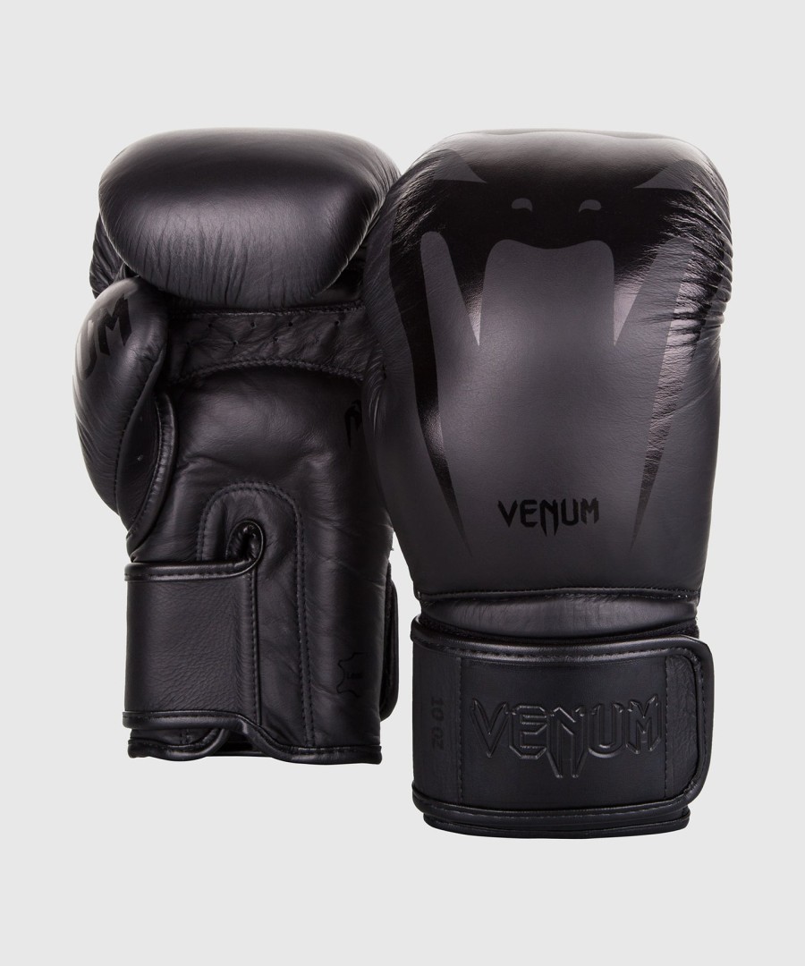 venum giant 3.0 boksehansker - nappaskinn - svartsvart