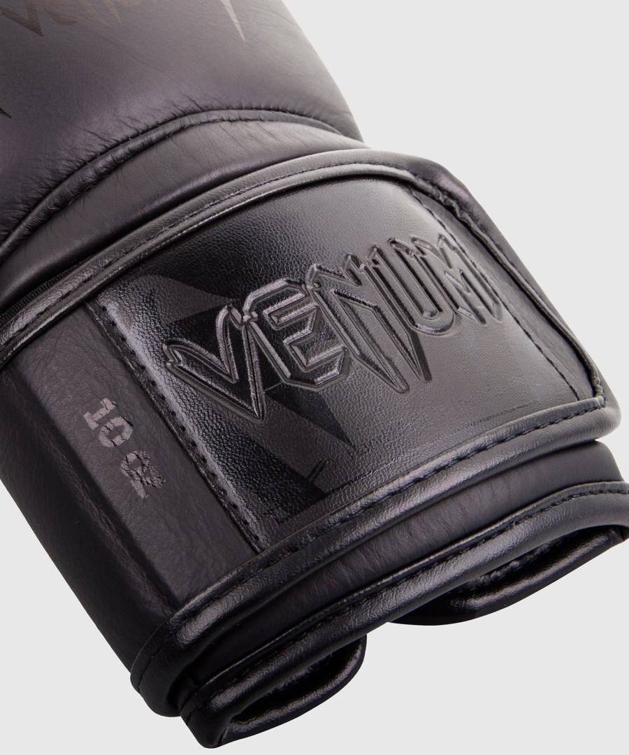 venum giant 3.0 boksehansker - nappaskinn - svartsvart