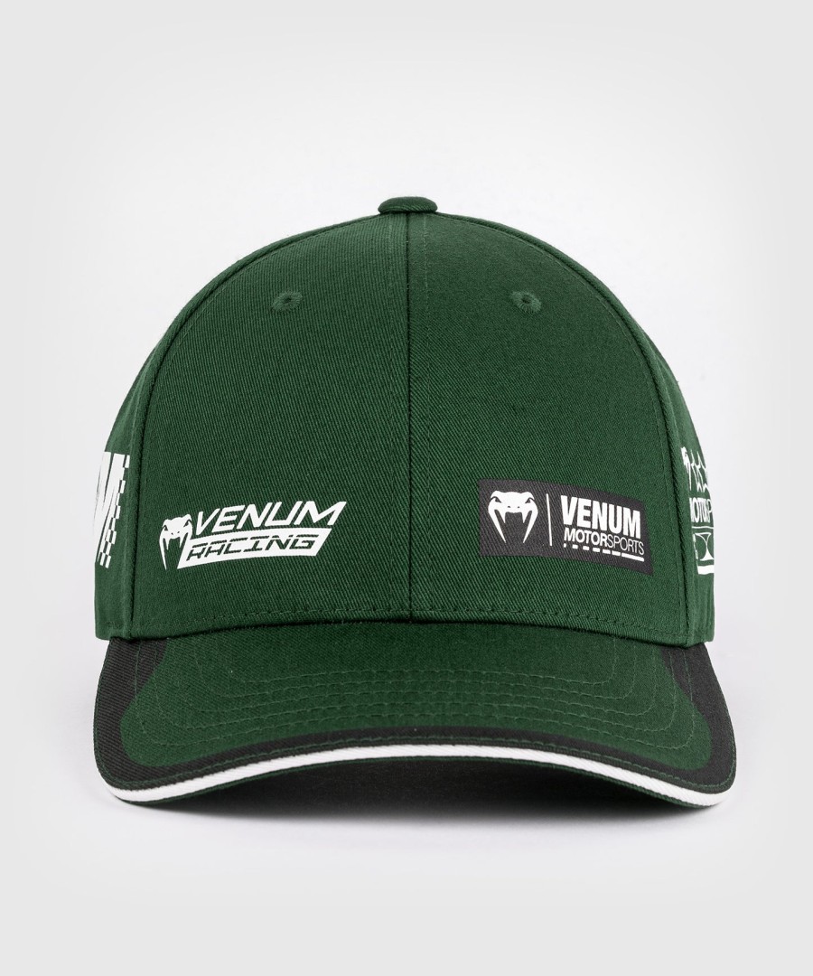 venum motorsport-hatt - skoggrønn
