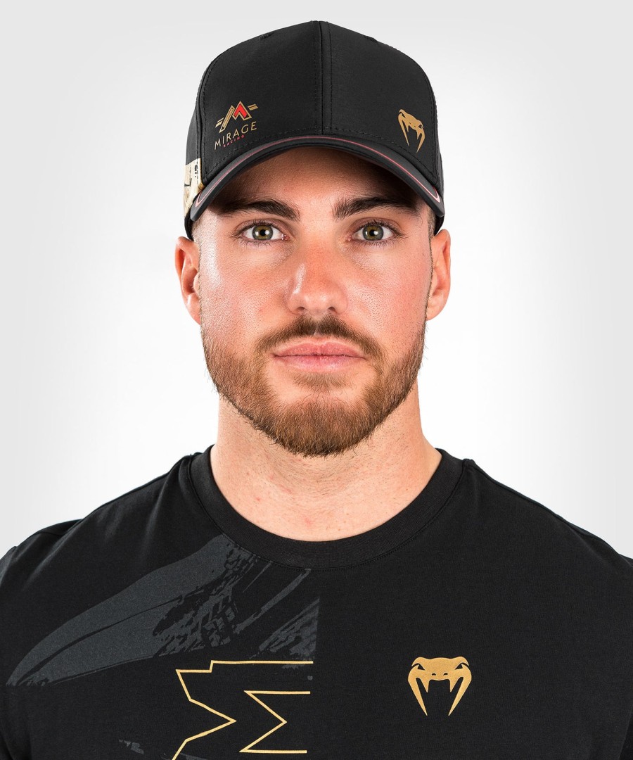 venum x mirage baseballcaps - svartgull