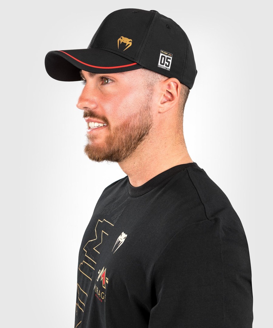 venum x mirage baseballcaps - svartgull