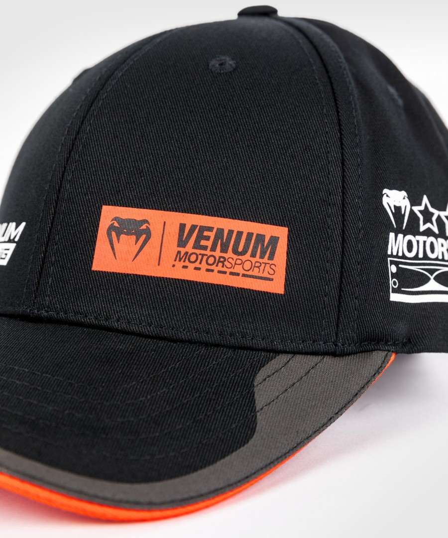 venum motorsport-hatt - dyp svart