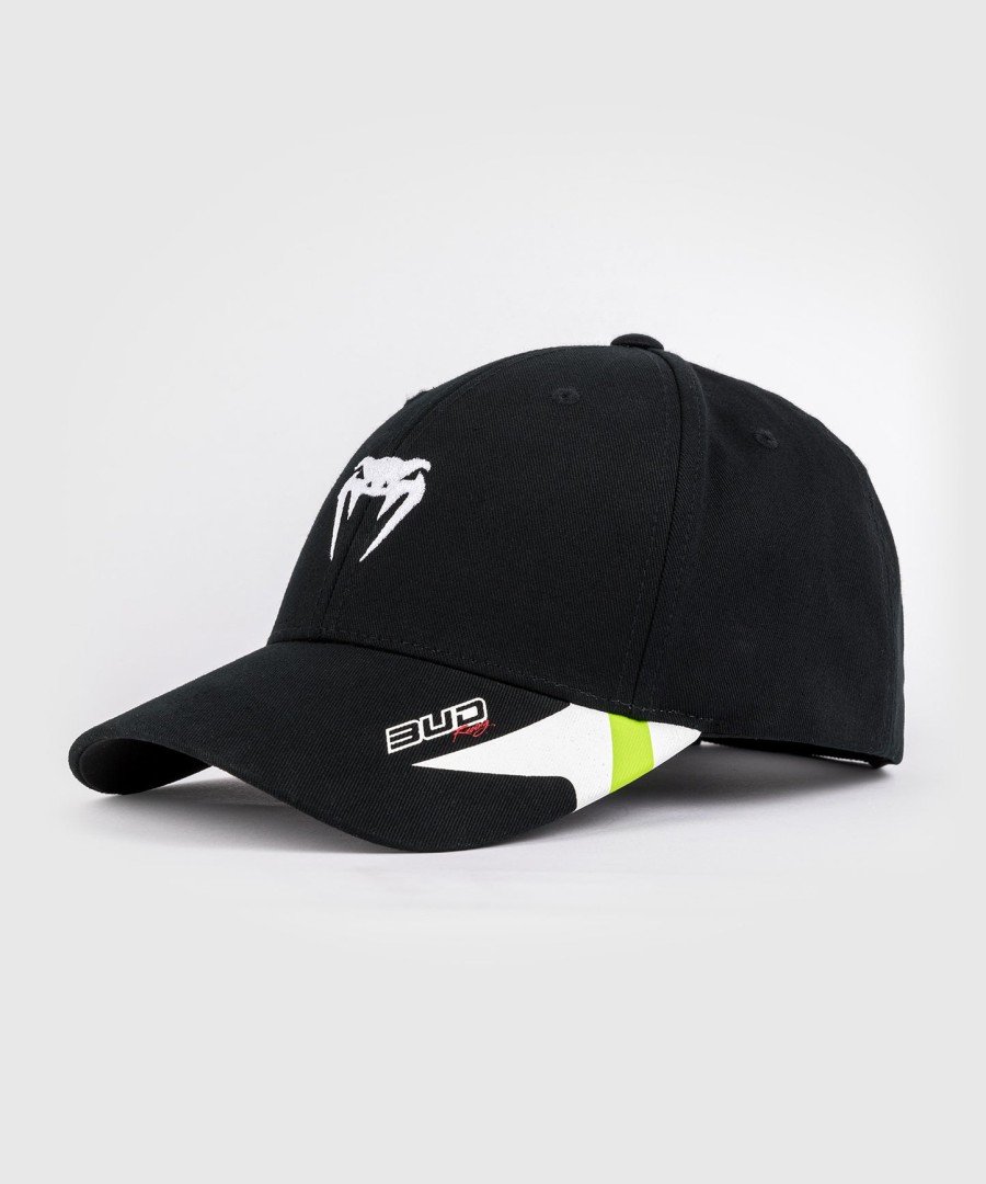 venum x bud racing caps - svarthvitlimegrønn