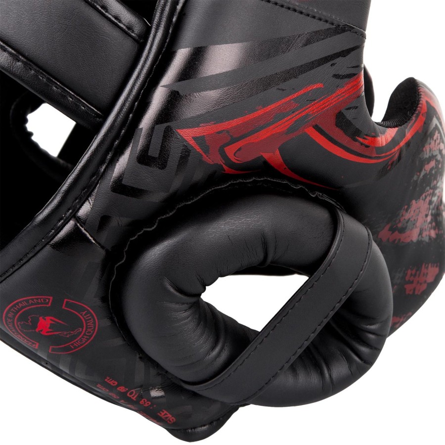 venum gladiator 3.0 hodeplagg - svartrød