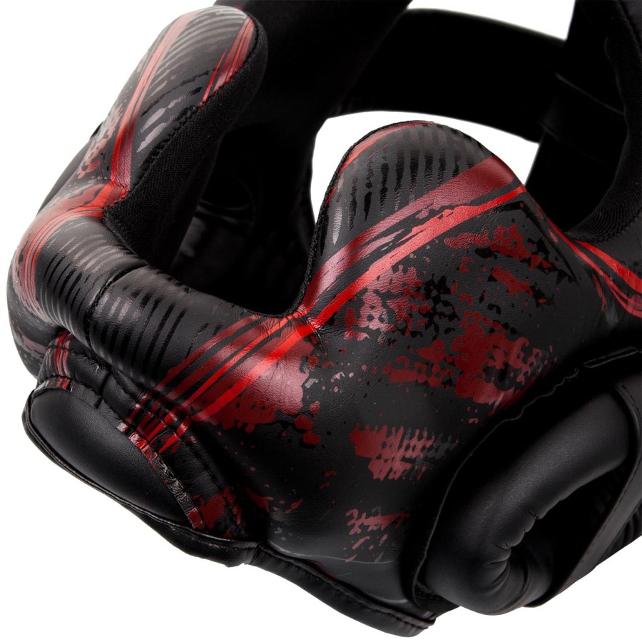 venum gladiator 3.0 hodeplagg - svartrød
