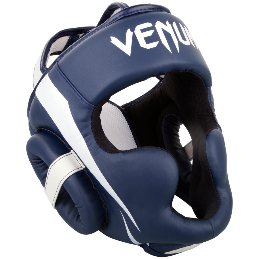 venum elite hodeplagg - hvitmarineblå