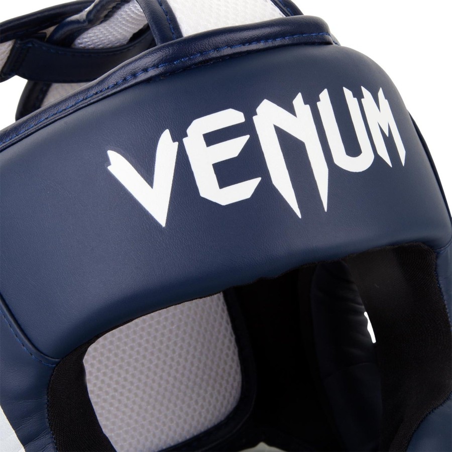venum elite hodeplagg - hvitmarineblå