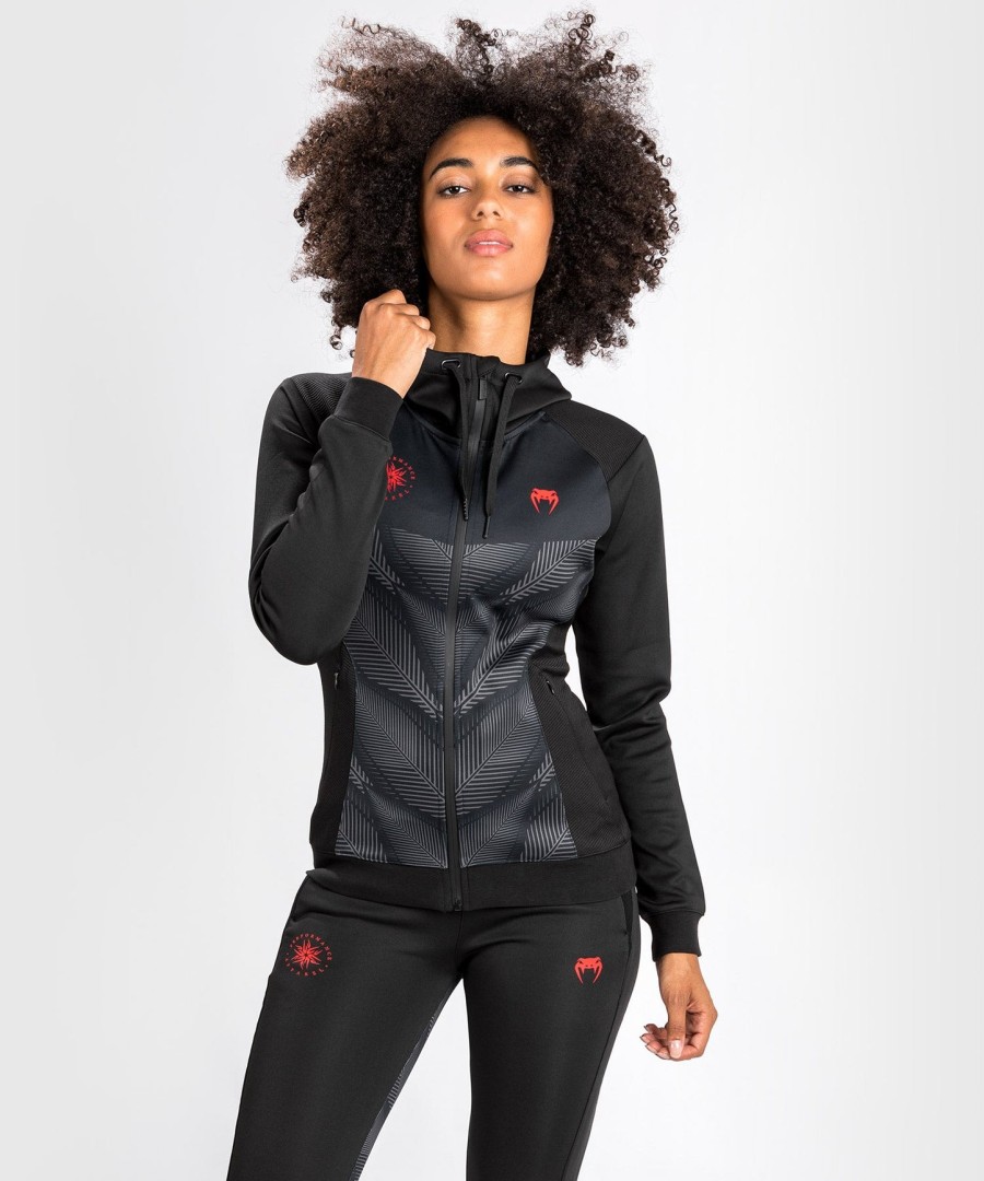 venum phantom hettegenser – for dame – svartrød