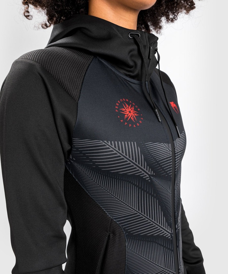 venum phantom hettegenser – for dame – svartrød