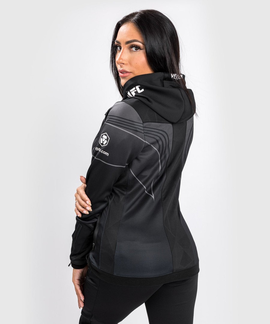 ufc venum authentic fight night 2.0 womens walkout hettegenser – svart
