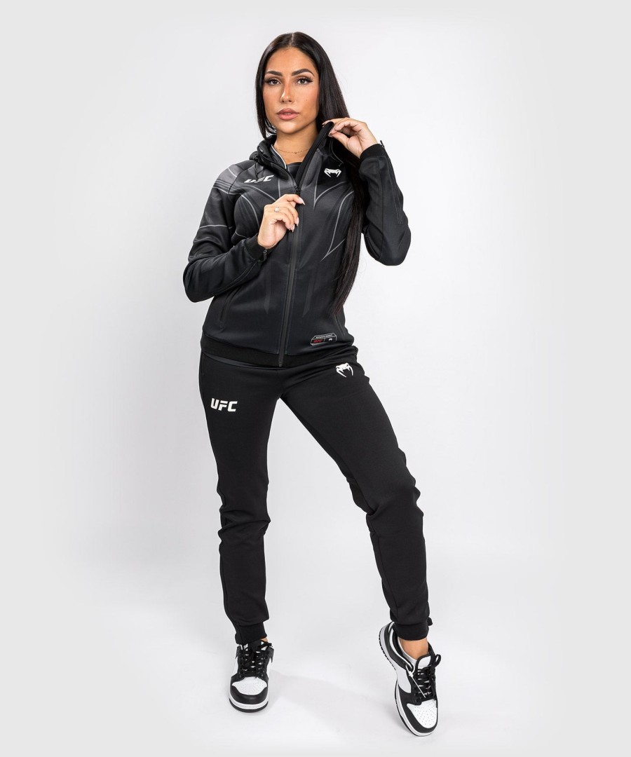 ufc venum authentic fight night 2.0 womens walkout hettegenser – svart