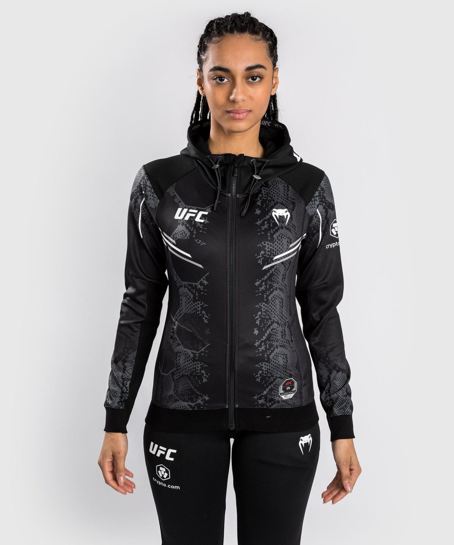 ufc adrenaline by venum authentic fight night women walkout hettegenser – svart