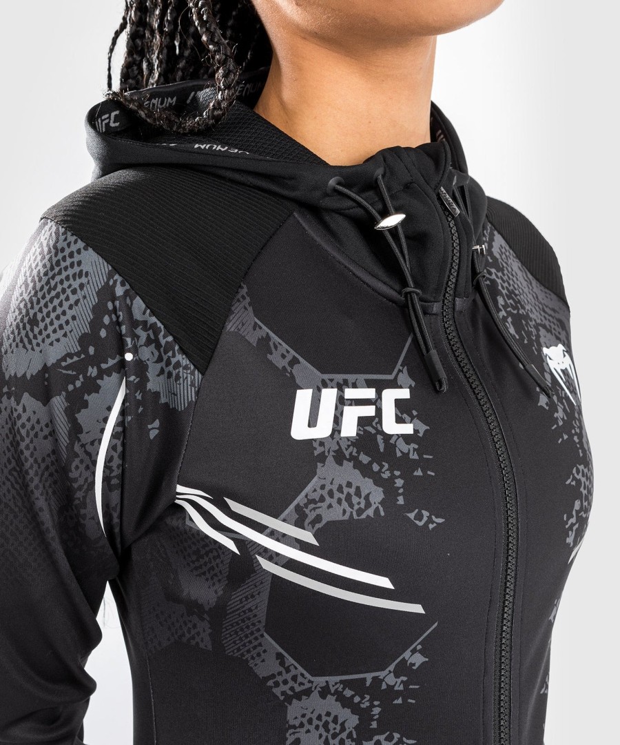 ufc adrenaline by venum authentic fight night women walkout hettegenser – svart