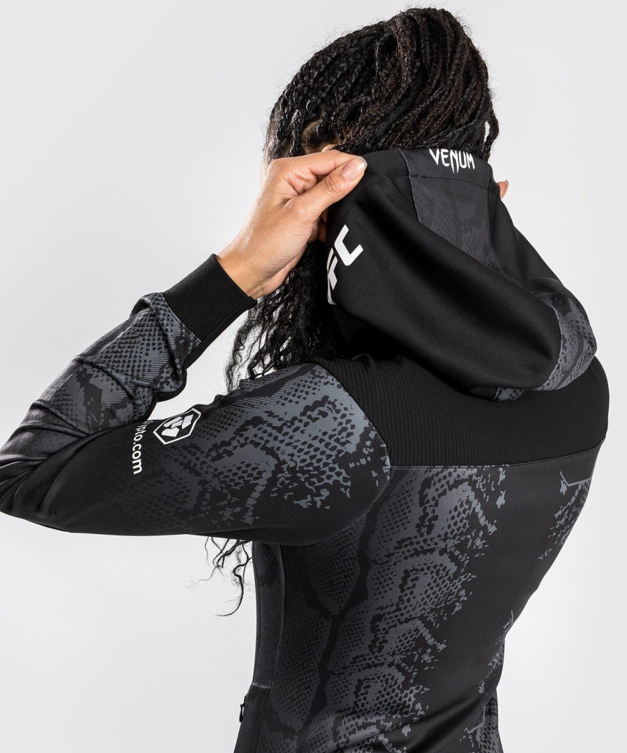 ufc adrenaline by venum authentic fight night women walkout hettegenser – svart