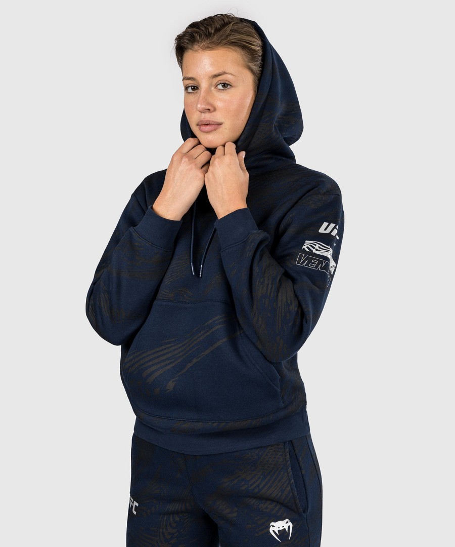 ufc fusion av venum fight week hettegenser til dame – oceanic blue