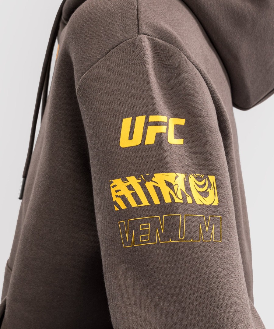 ufc fusion av venum fight week hettegenser til kvinner - ensfarget jordbrun