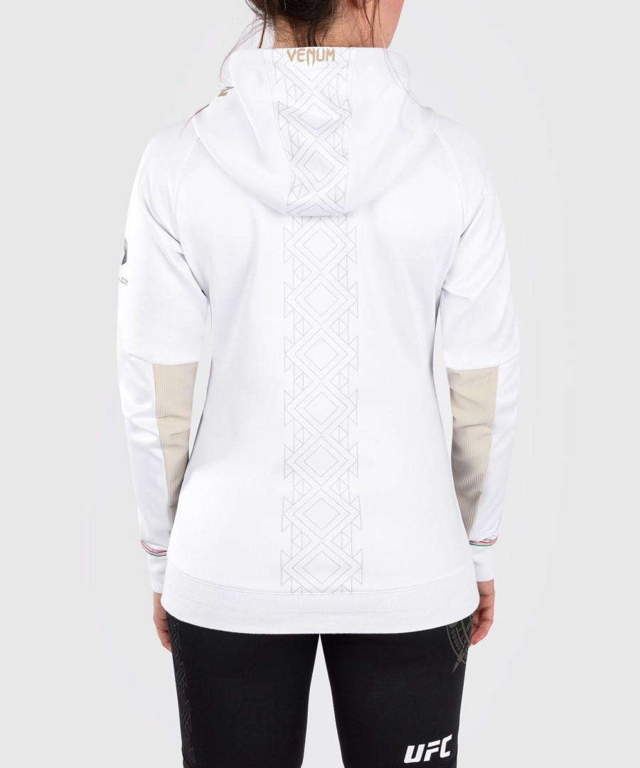 noche ufc av venum authentic fight night womens walkout-hettegenser – hvit